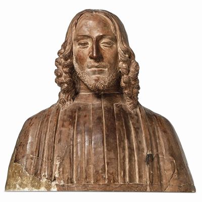 Cristo Redentore. Benedetto Buglioni (firenze 1459/1460 - 1521). Arte Rinascimentale Toscana, Ult...