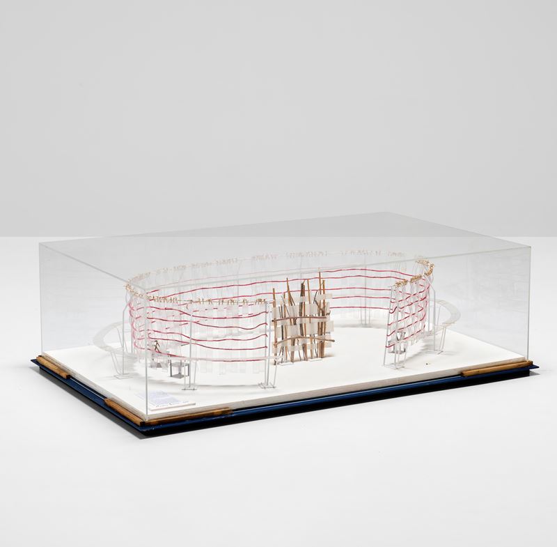 Andrea Branzi : Maquette di Ellisse  - Asta Design Properties - Cambi Casa d'Aste