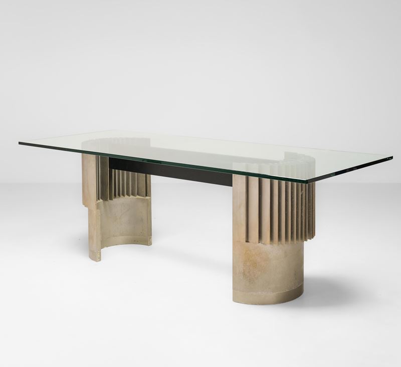 Giovanni Offredi : Grande tavolo  - Asta Design Properties - Cambi Casa d'Aste