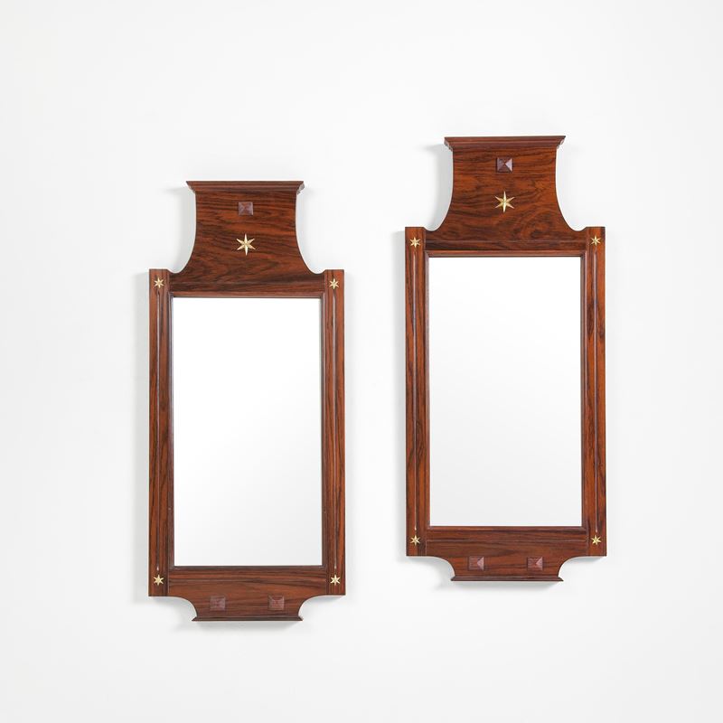 Paolo Buffa : Due specchiere a parete  - Auction Fine Design - Cambi Casa d'Aste