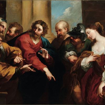 Cristo e L’adultera