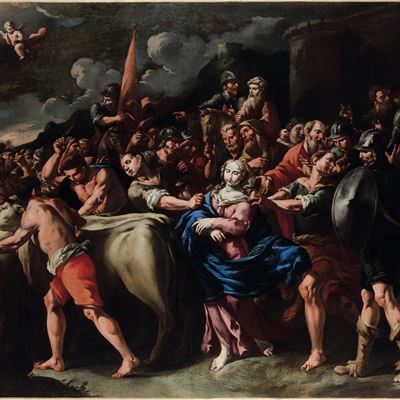 Scuola del XVII Secolo Scena di Martirio