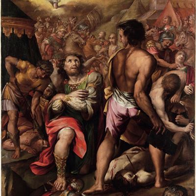Scuola Lombarda del XVII Secolo Scena di Martirio