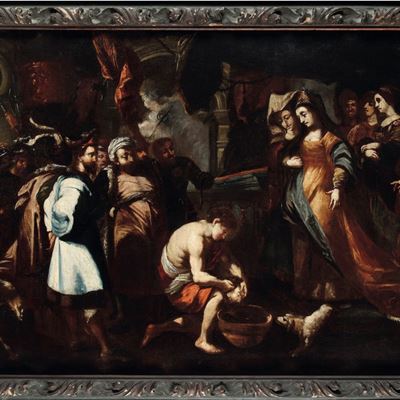 Scuola Veneta del XVII Secolo Salomè e la Testa del Battista