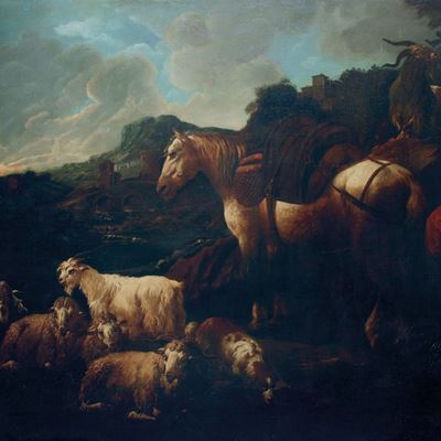 Paesaggio con Pastore e Gregge