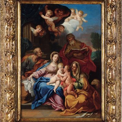 Sacra Famiglia con S. Giovannino, S. Zaccaria e Sant'elisabetta