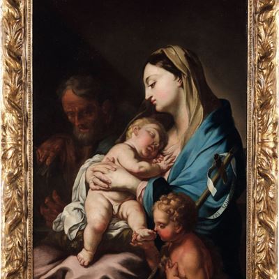 Sacra Famiglia con San Giovannino