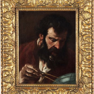 Scuola Veneta del XVIII Secolo Ritratto di Astronomo