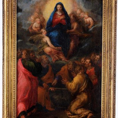 Scuola del XVII Secolo Assunzione della Vergine