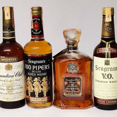 Canadian Club, Seagram's, Scoth Whisky