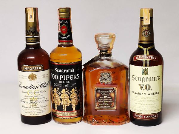 Canadian Club, Seagram's, Scoth Whisky