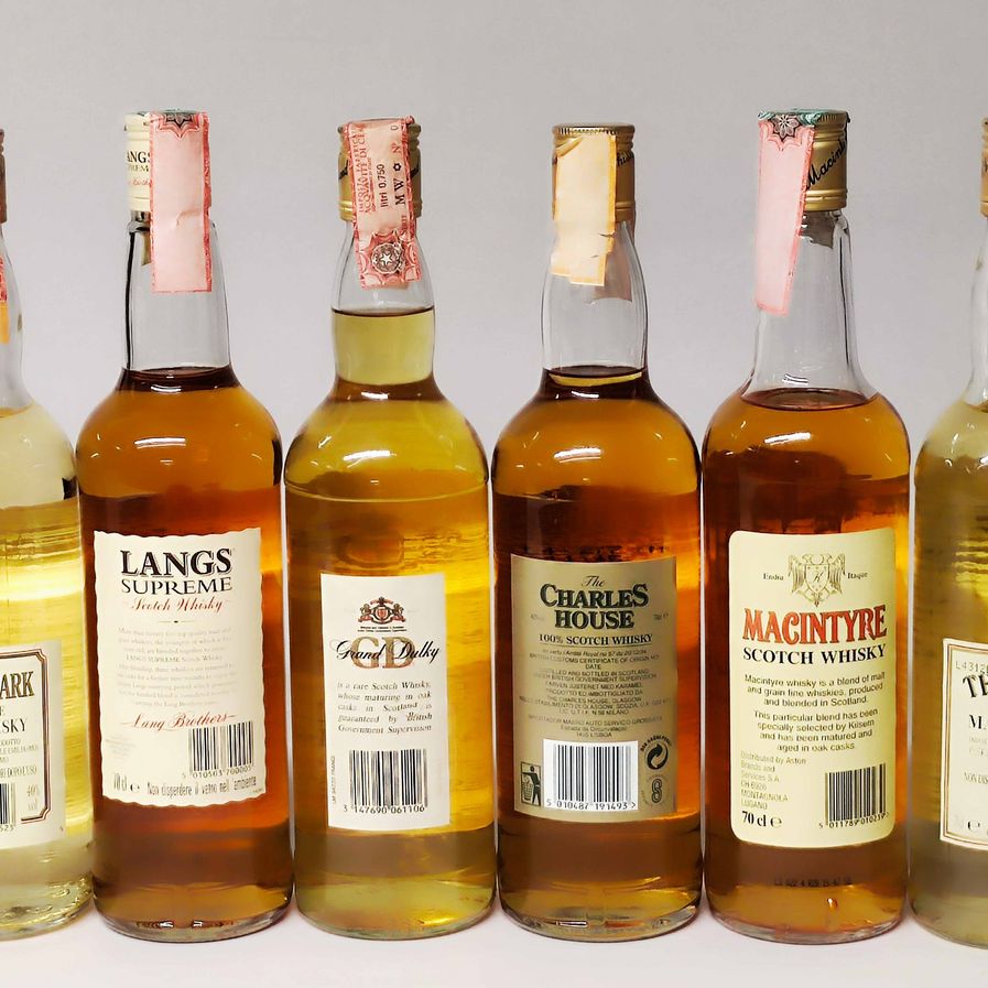 Blen Stark, Langs, Gb, Charles House, Macintyre, Thunder's, Scoth Whisky
