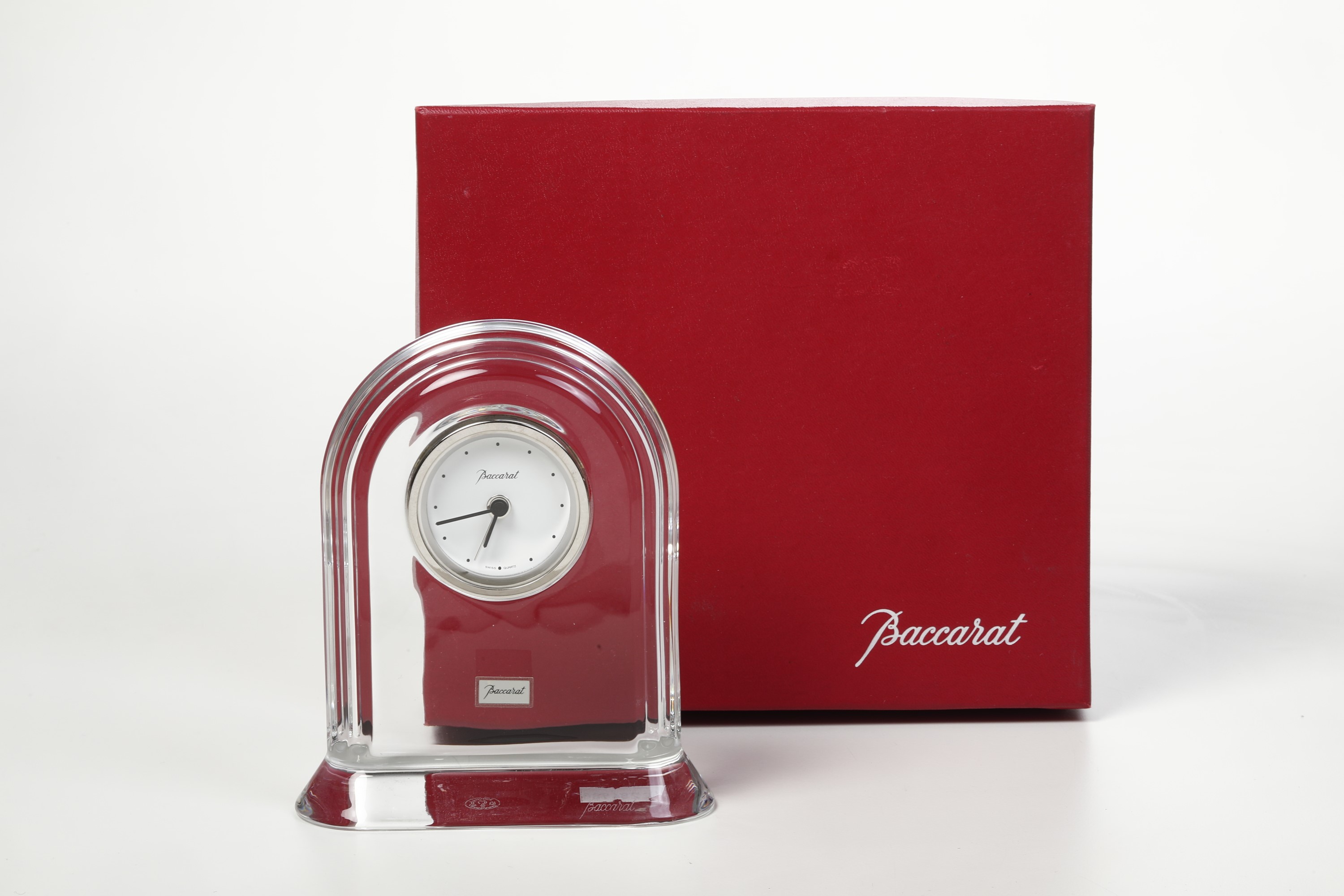 Baccarat, Orologio da tavolo in cristallo
