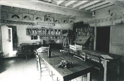 Senza Titolo (barbiana: L’interno della Scuola di Don Milani)