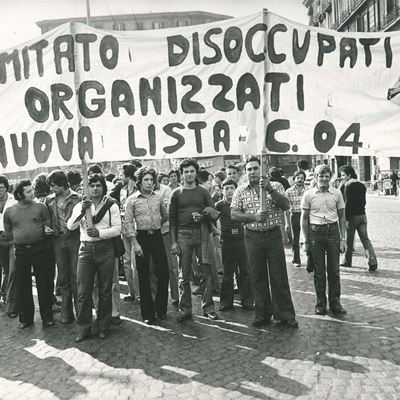 Senza Titolo (striscioni Comitato Disoccupati Cgil)