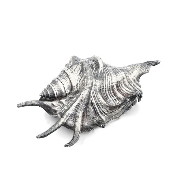 A silver-plated shell, Italy, 19/2000s
