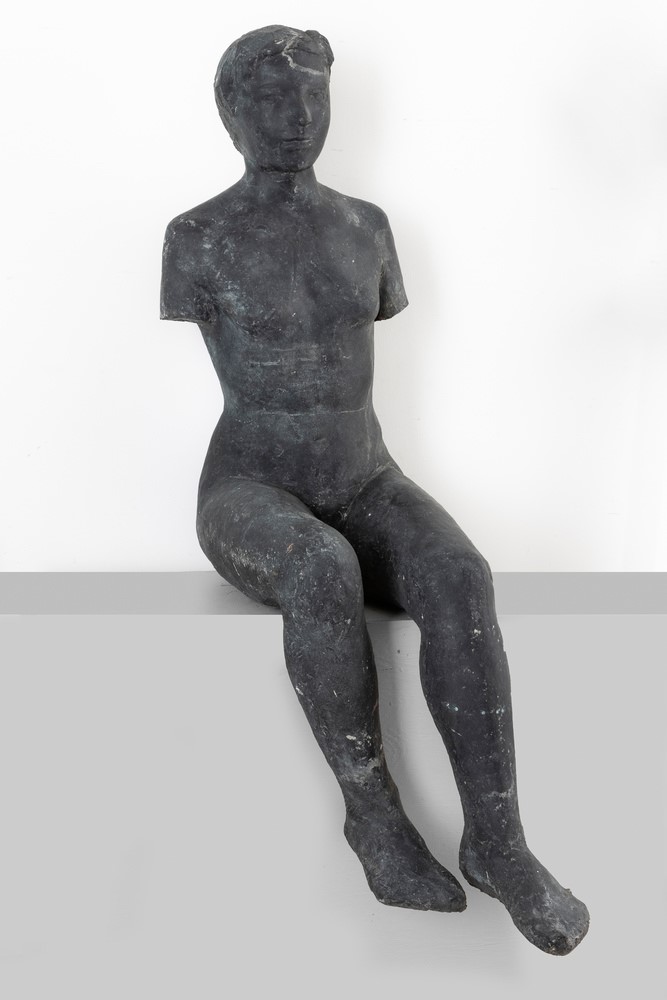 Bruno Calvani - Nudo Seduto