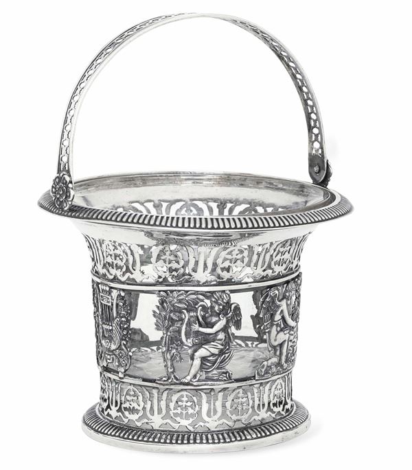 A basket, Turin, 1800s