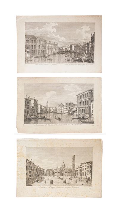 Visentini Antonio-canaletto. Vedute di Venezia.