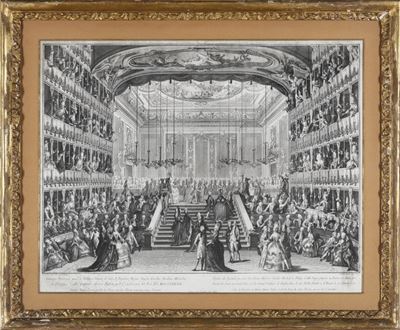 Antonio Baratti-giovanni Battista Canal Festa nel Teatro di San Beneto per i Granduchi di Russia ...