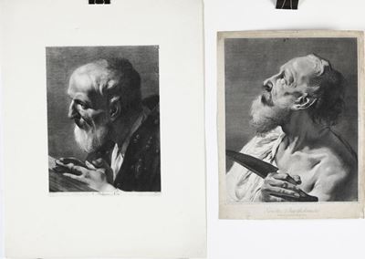 Marco Alvise Pitteri- Giovanni Battista Piazzetta. San Filippo Neri e San Bartolomeo.