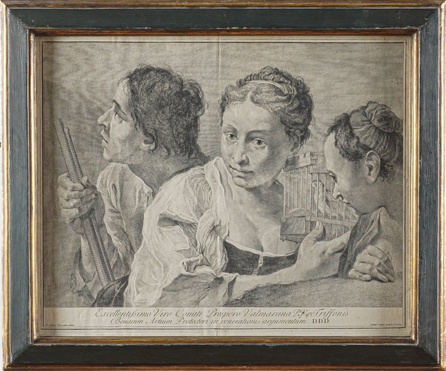 Giovanni Cattini- Giovanni Battista Piazzetta. Illustrissimo Et Eruditissimo Viro Comiti Francisc...