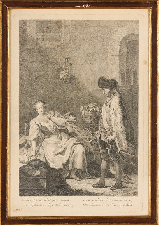 F. Bernardi-j. Renard-a.cappelan- J.wagner-. Gb. Piazzetta 4 Stampe Tratte da Quadri di G.b- Piaz...