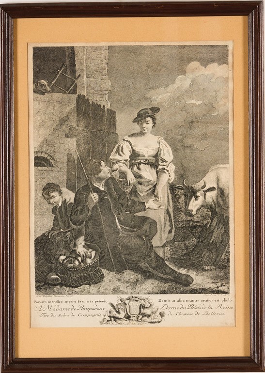 F. Bernardi-j. Renard-a.cappelan- J.wagner-. Gb. Piazzetta 4 Stampe Tratte da Quadri di G.b- Piaz...