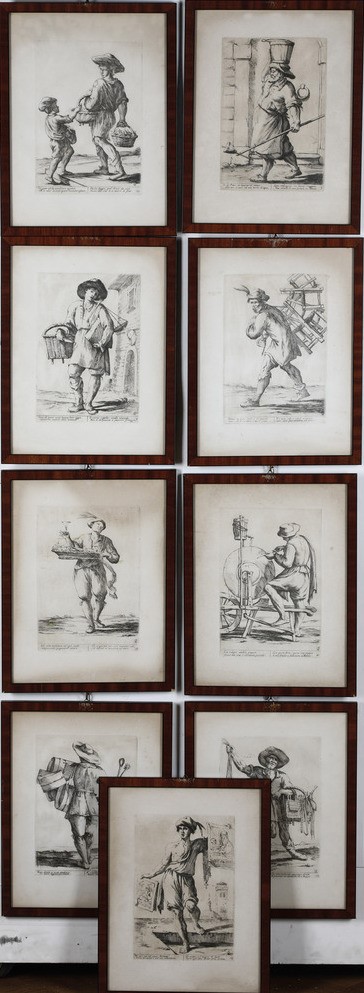 Giuseppe Maria Mitelli. Nove Più Due Stampe dei Proverbi. Italia, Secolo XX.