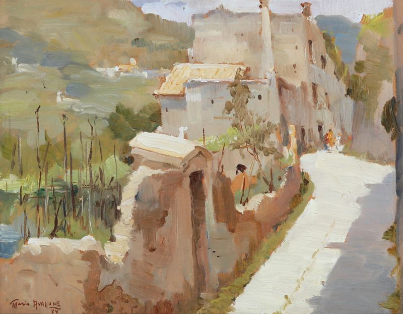 Mario Avallone : Ravello  - Auction Works from the 19th and 20th centuries - Cambi Casa d'Aste