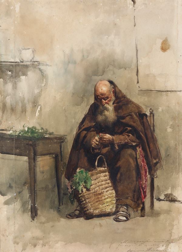 Pittore del XIX-XX secolo Mendicante