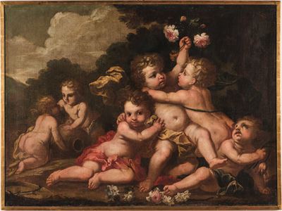 Scuola Piemontese del XVII Secolo Gioco di Putti