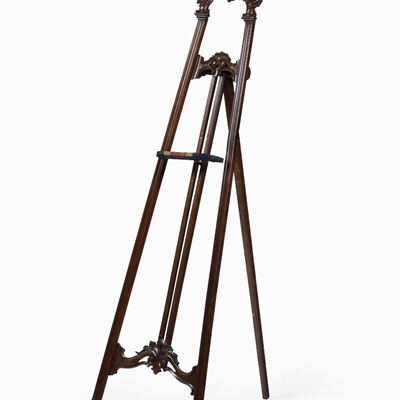 Cavalletto Liberty in Legno di Noce