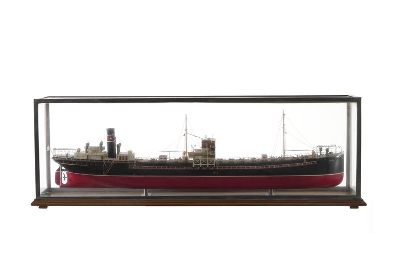 Modello da cantiere "Citmar", in teca. Italia XX secolo  - Auction Maritime Art - Cambi Casa d'Aste