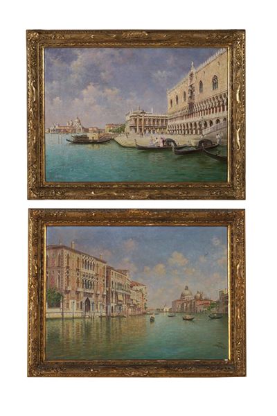 Scuola del XX Secolo Vedute di Venezia