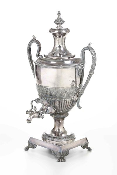 Samovar in Metallo Argentato