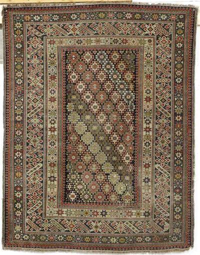 Tappeto Shirvan chi Chi, Caucaso Fine XIX Secolo