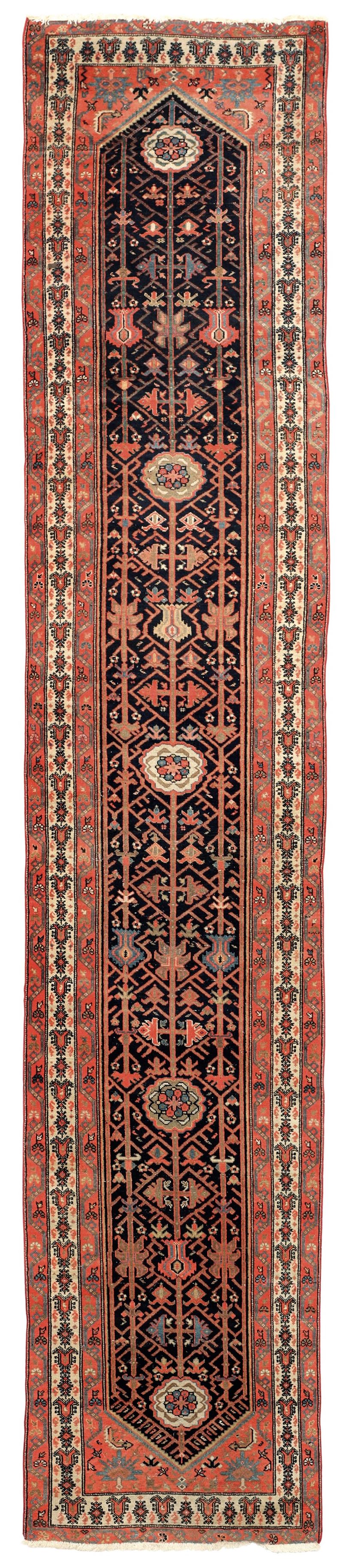 Passatoia Malayer, Persia inizio XX secolo  - Auction Antique carpets - Cambi Casa d'Aste