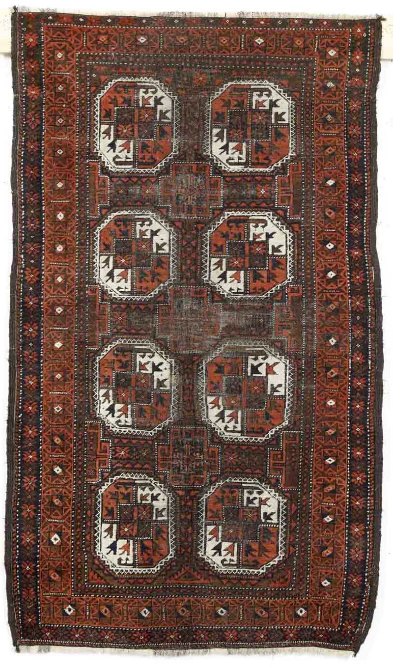Tappeto Baluch, inizio XX secolo  - Auction Carpets - Cambi Casa d'Aste