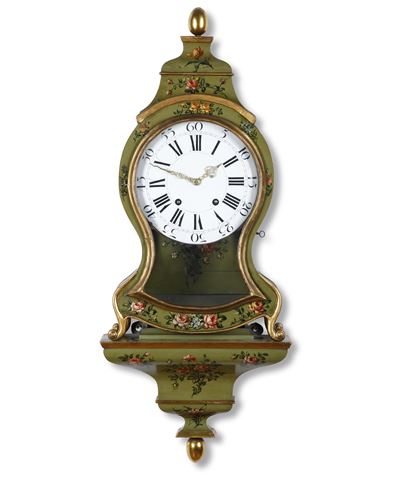 Pendola del Tipo "neuchateloise" su Mensola. XVIII-XIX Secolo