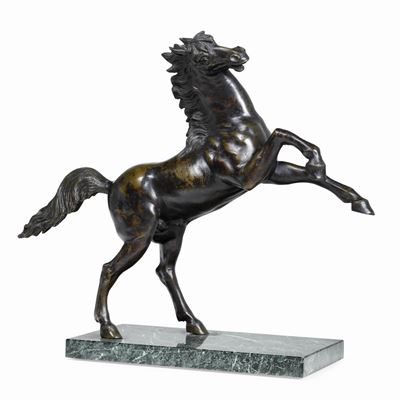Cavallo Rampante. Fonditore del XIX Secolo