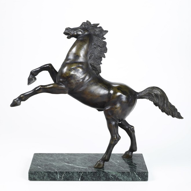 Cavallo Rampante. Fonditore del XIX Secolo