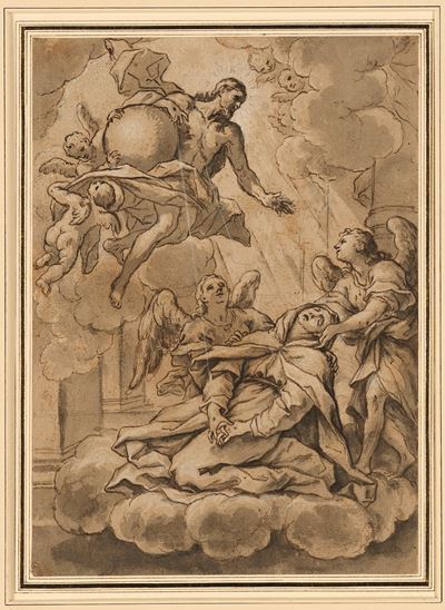 Scuola del XVIII Secolo Estasi di Santa Teresa D’avila