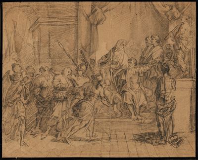 Scuola del XVIII Secolo Episodio Tratto Dall’antico Testamento