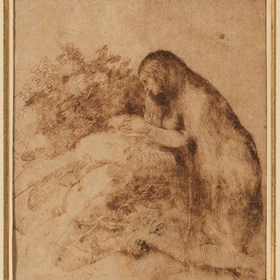 Scuola Emiliana del XVI Secolo Maddalena in Eremitaggio
