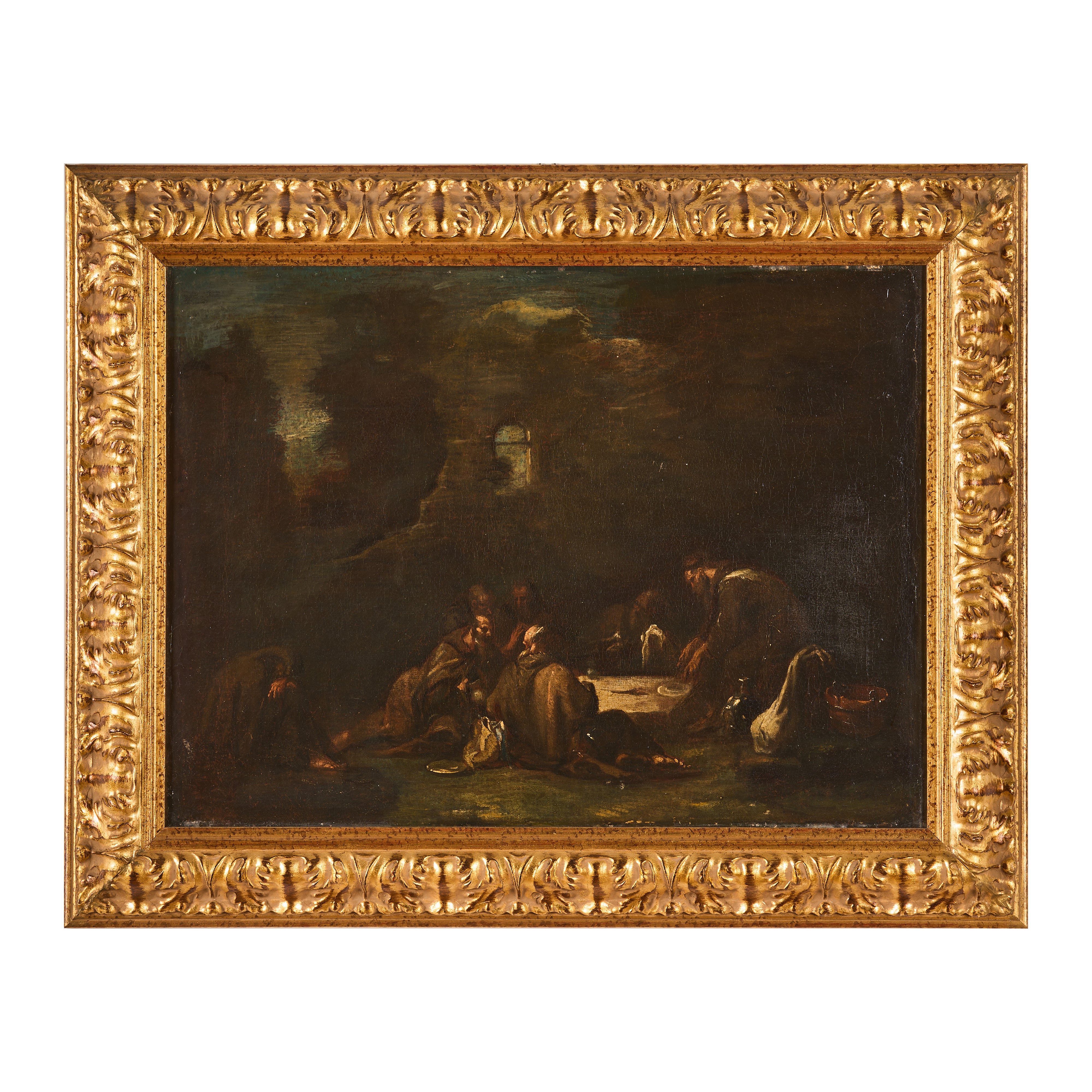 Alessandro Magnasco Detto il Lissandrino - Paesaggio con Frati