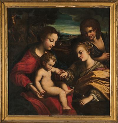 Matrimonio Mistico di Santa Caterina