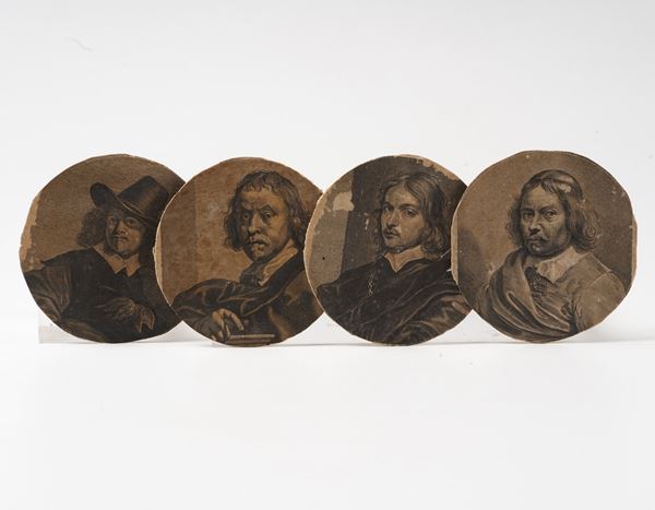 Tre lettere di autori diversi e sei incisioni in tondo. Tre lettere diverse, secoli XVIII-XIX, Da studiare. Presumibilmente di mano di Innocenzo Carlo Frugoni, Angelo Mai e Alexander Dumas