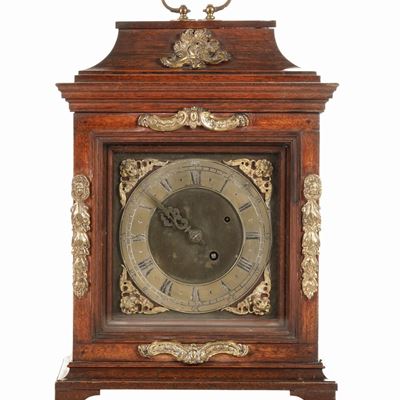 Pendola da Tavolo. Firmata Giovanni Pietro Santini. Stati Pontifici, XVIII Secolo