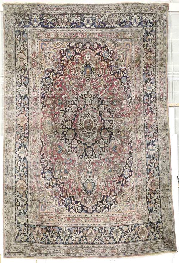 Grande tappeto Horasan, Persia fine XIX inizio XX secolo